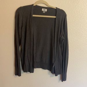Dark grey cardigan old navy